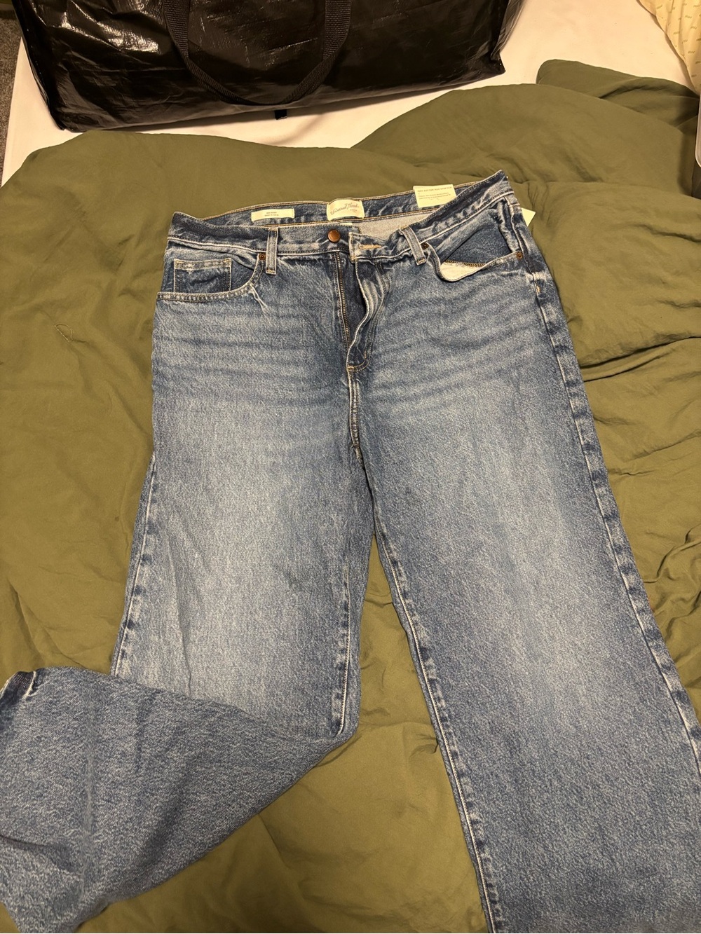 Universal Thread High-Rise 90s Baggy Blue Women's Jeans